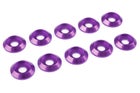 Team Corally Aluminium Washer for M4 Button Head Screws OD=12mm Purple (10)