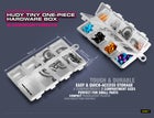 Hudy Tiny One-Piece Hardware Box - 8-Compartments