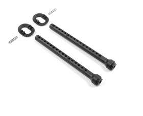 Xray Adjustable Front Body Mount Set (+1mm)