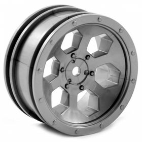 FTX Outback 6hex 1.9" Wheel - Grey - (2)