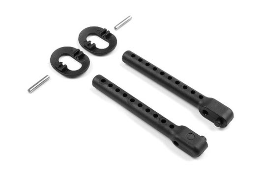 Xray Adjustable Rear Body Mount Set (+1mm)