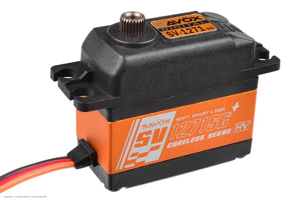 Sav&ouml;x SV-1271SG Plus HV 35kg/0.08 (8.4V) Digital Servo