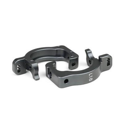 Tekno RC Spindle Carriers (L/R, aluminum, 18 degree, EB/NB48 2.1)